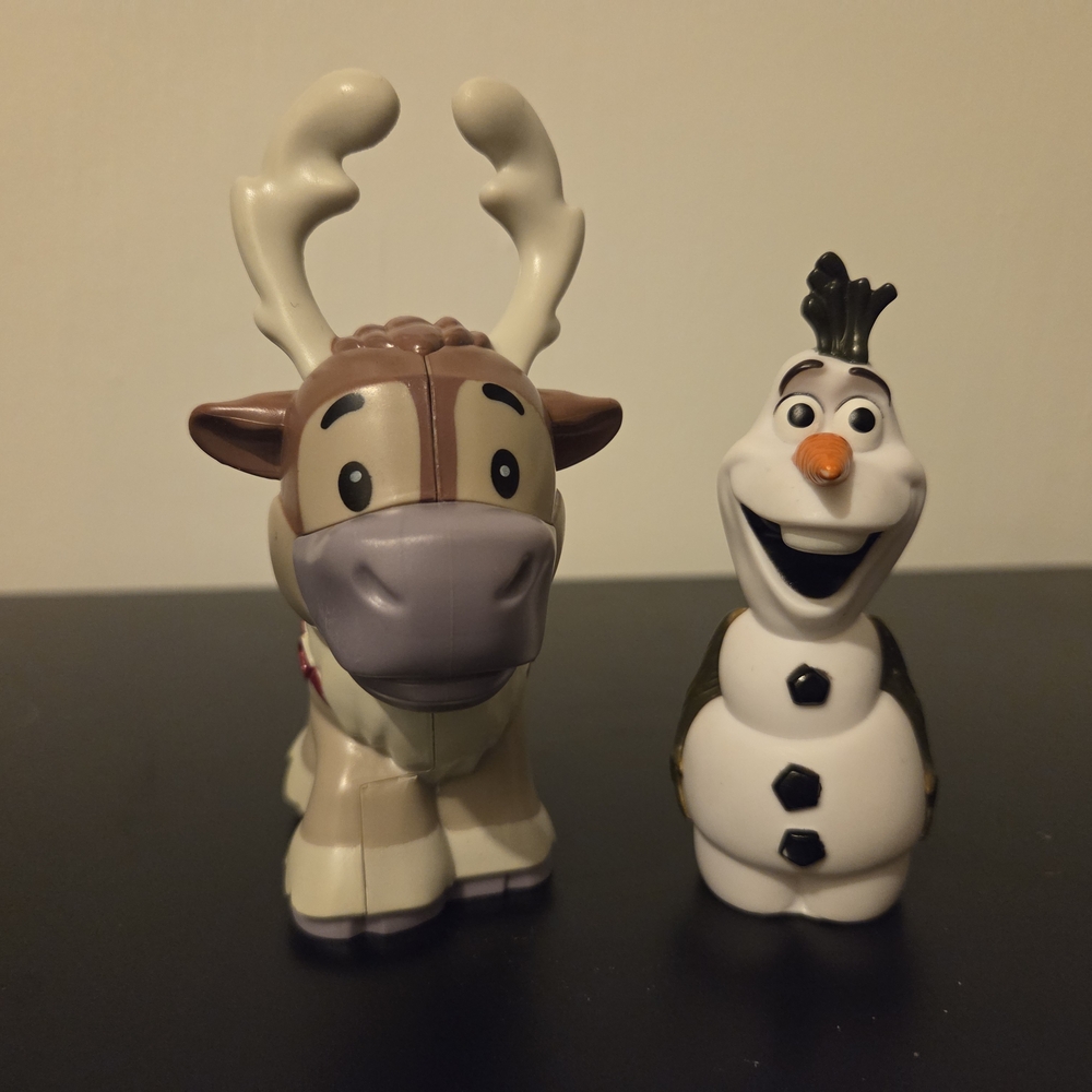 Frozen Little People Figurines - Elsas Palace Anna Float Parade Kristoff Olaf - Picture 4 of 12